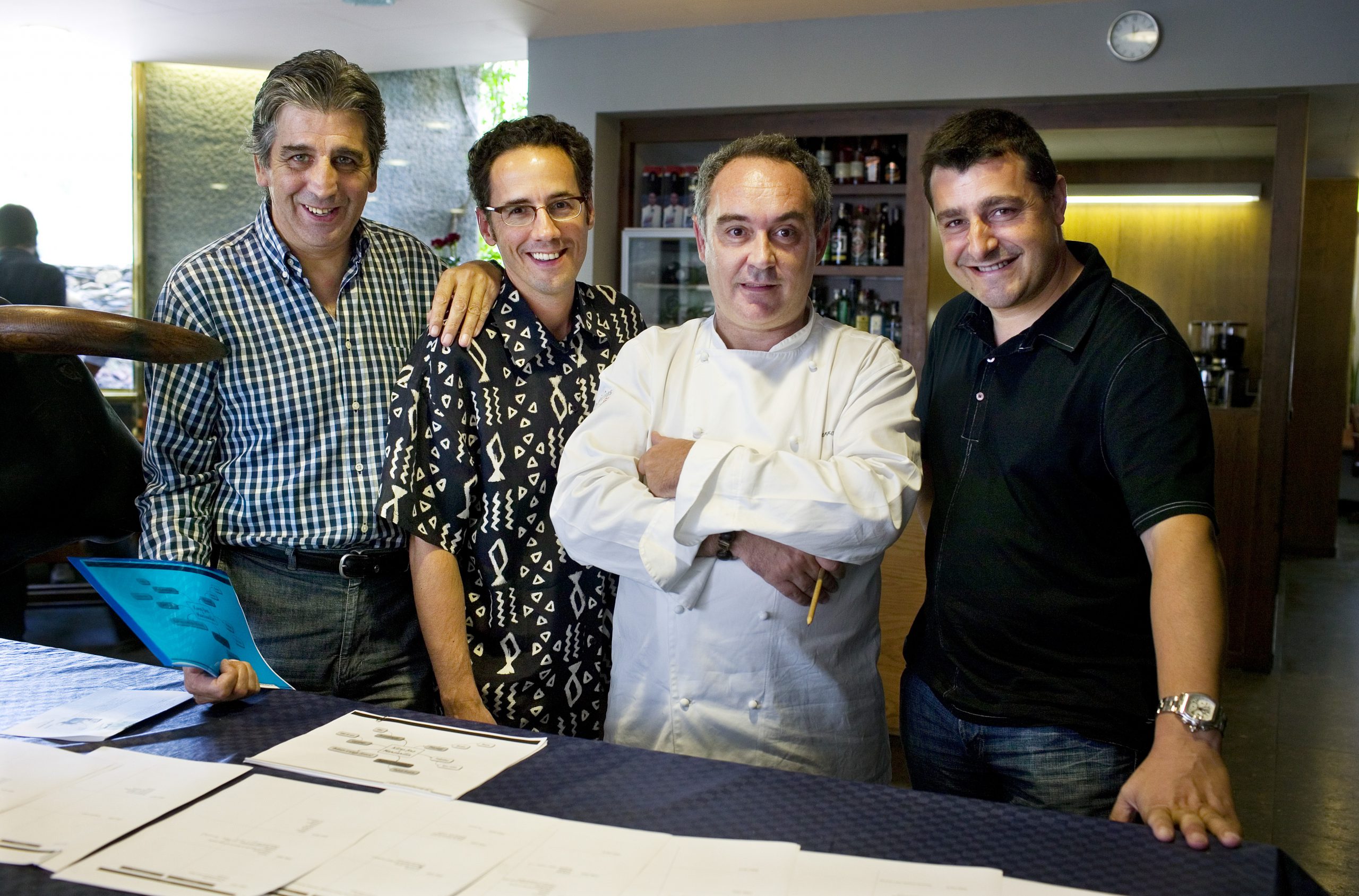 Equipe elBulli_JuliSoler_FerranAdria_JosepRoca